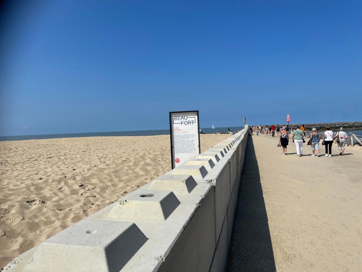 Gezellige Studio 1 Slaapkamer, 3Pers,Strand,Zee 50M Oostende Exterior foto